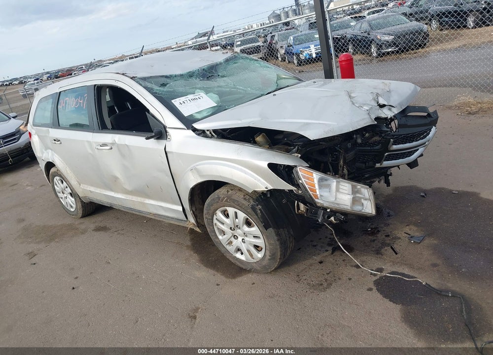 2013 DODGE JOURNEY AMERICAN VALUE PKG VIN: 3C4PDCAB8DT671784