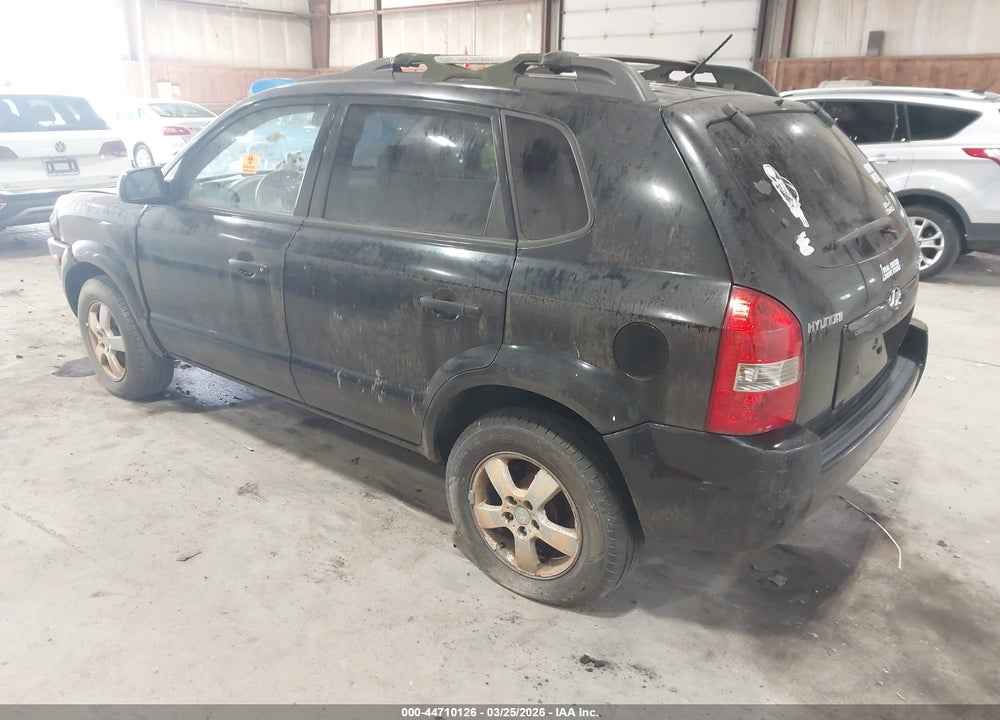 2006 HYUNDAI TUCSON GL VIN: KM8JM72B46U308849