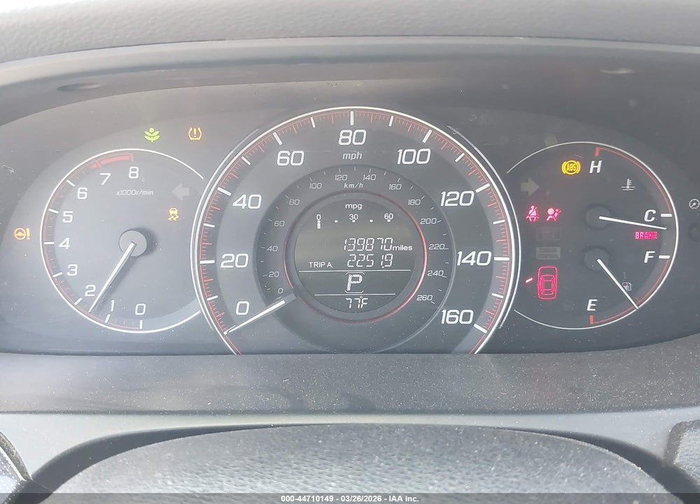 2014 HONDA ACCORD SPORT VIN: 1HGCR2F52EA094404
