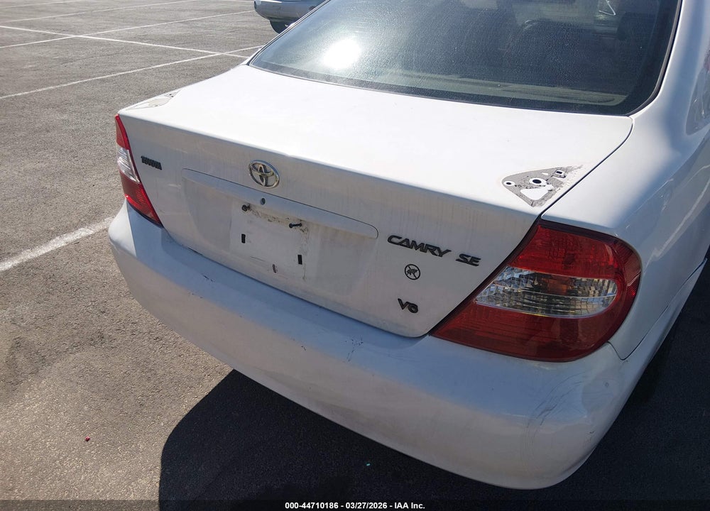 2002 TOYOTA CAMRY SE V6 VIN: JTDBF30K420040935