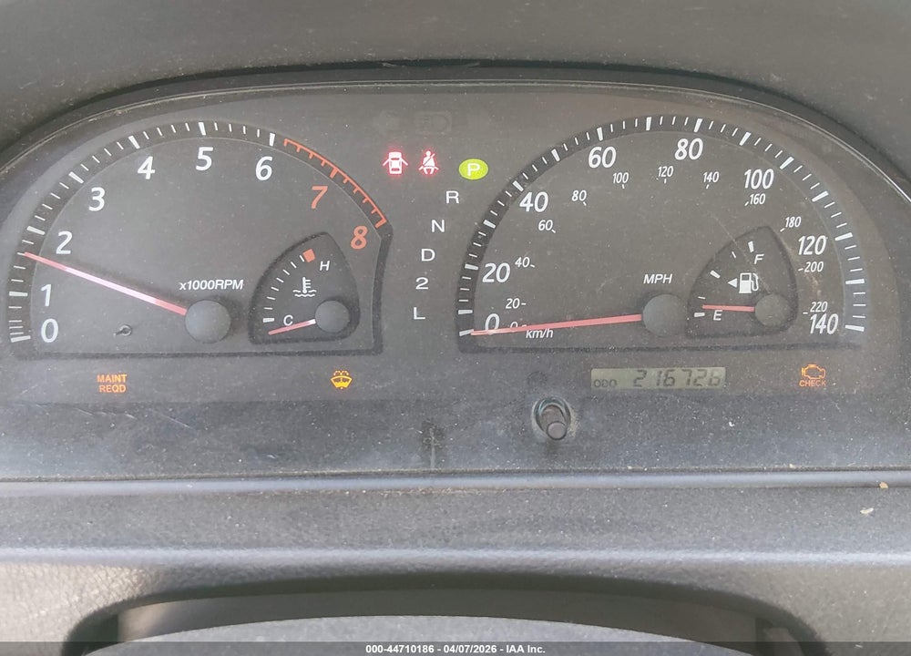 2002 TOYOTA CAMRY SE V6 VIN: JTDBF30K420040935