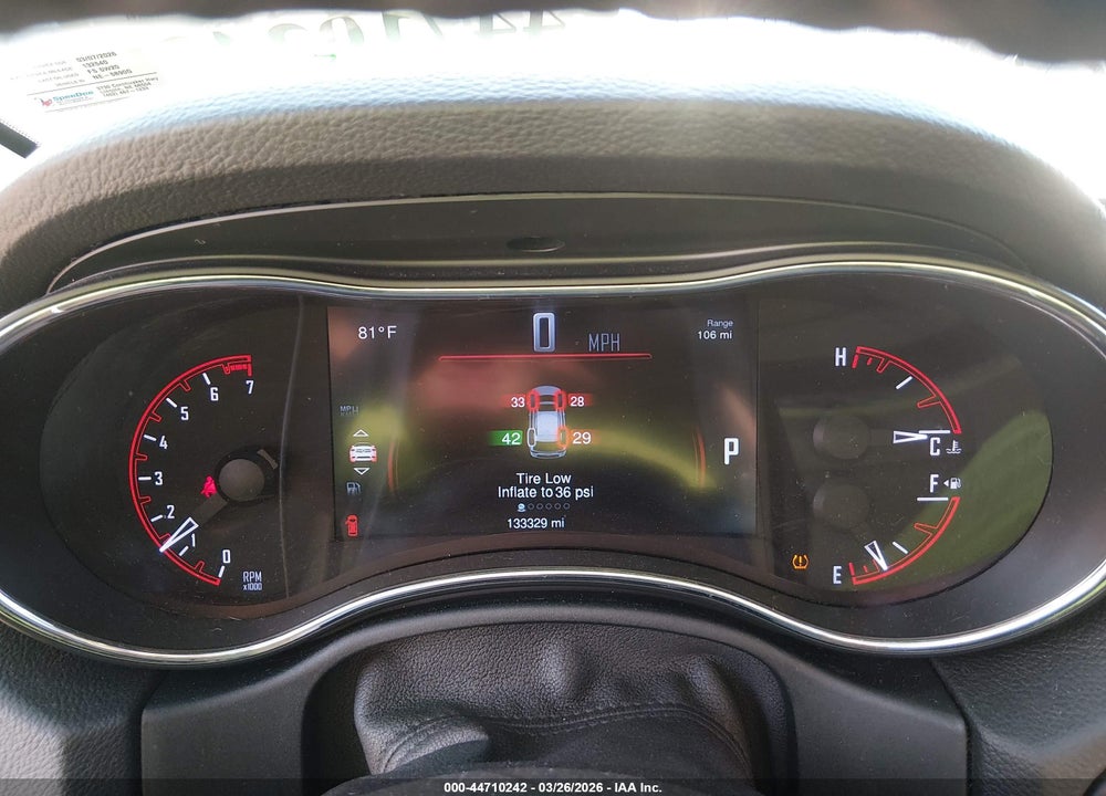 2015 DODGE DURANGO CITADEL VIN: 1C4RDJEG6FC947008