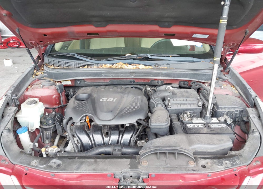 2011 HYUNDAI SONATA GLS VIN: 5NPEB4AC2BH230483