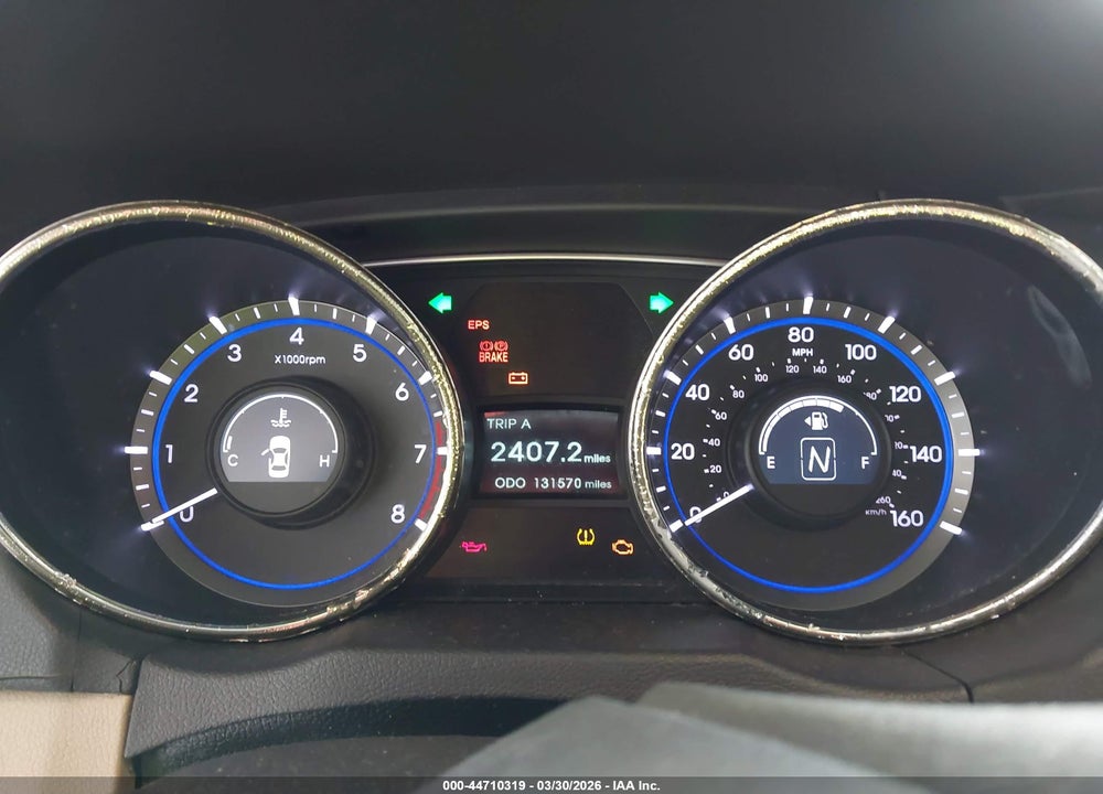 2011 HYUNDAI SONATA GLS VIN: 5NPEB4AC2BH230483