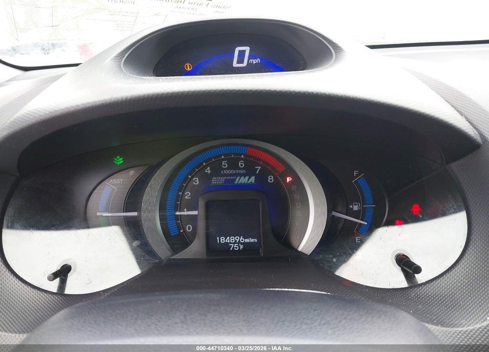 2010 HONDA INSIGHT LX VIN: JHMZE2H54AS032345