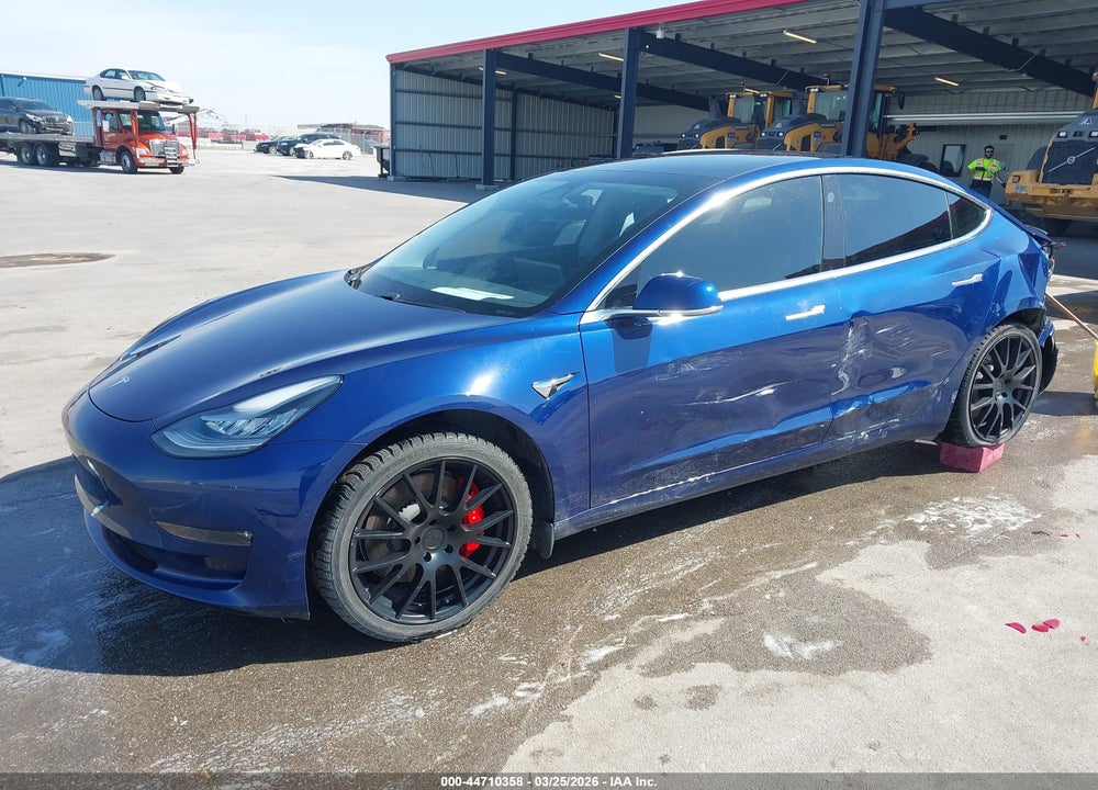 2020 TESLA MODEL 3 PERFORMANCE DUAL MOTOR ALL-WHEEL DRIVE VIN: 5YJ3E1EC3LF807819