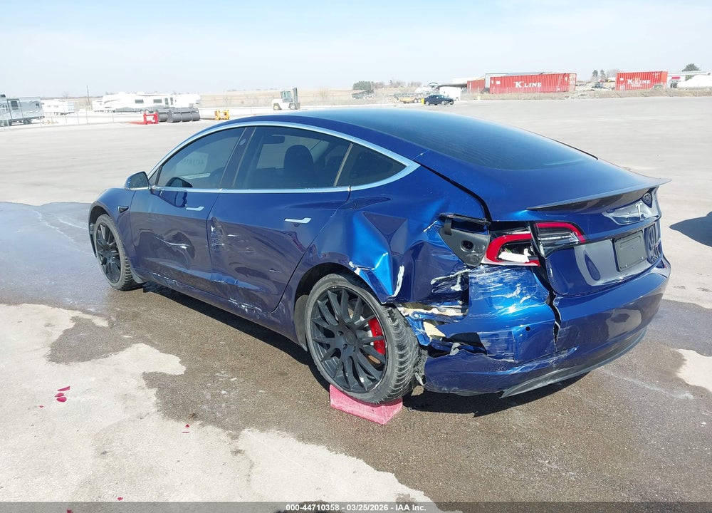 2020 TESLA MODEL 3 PERFORMANCE DUAL MOTOR ALL-WHEEL DRIVE VIN: 5YJ3E1EC3LF807819
