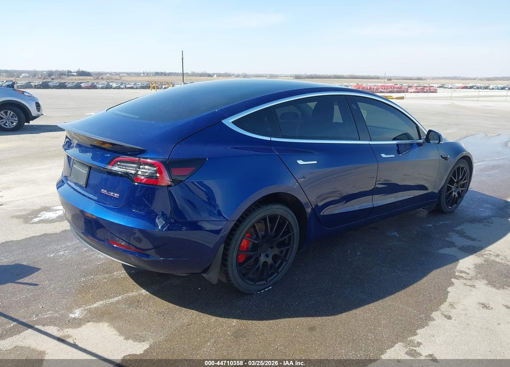 2020 TESLA MODEL 3 PERFORMANCE DUAL MOTOR ALL-WHEEL DRIVE VIN: 5YJ3E1EC3LF807819