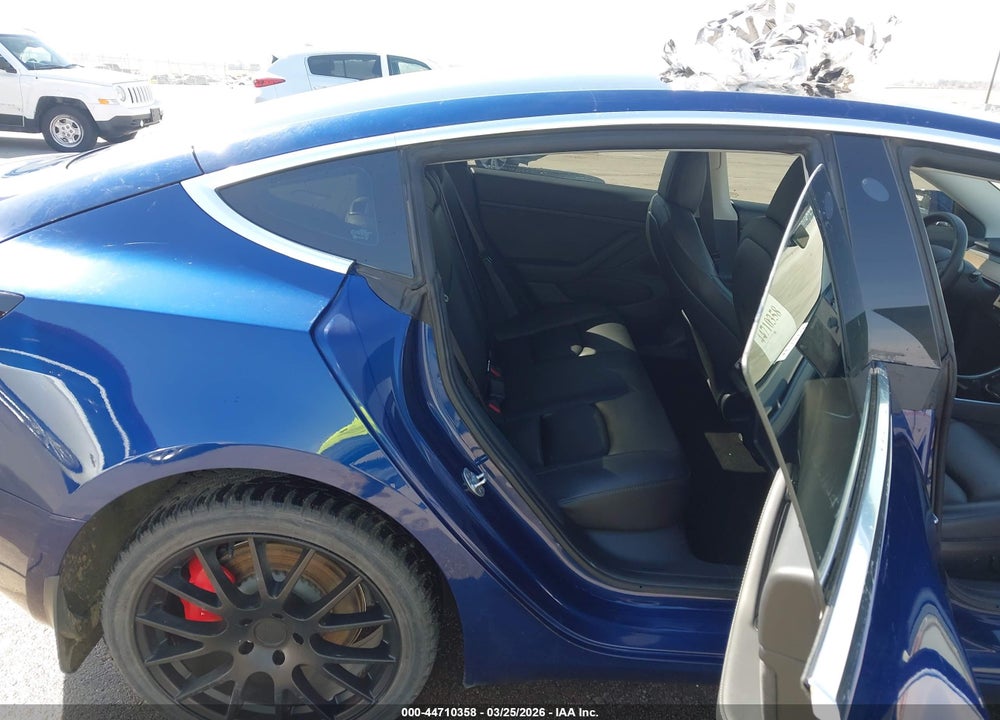 2020 TESLA MODEL 3 PERFORMANCE DUAL MOTOR ALL-WHEEL DRIVE VIN: 5YJ3E1EC3LF807819