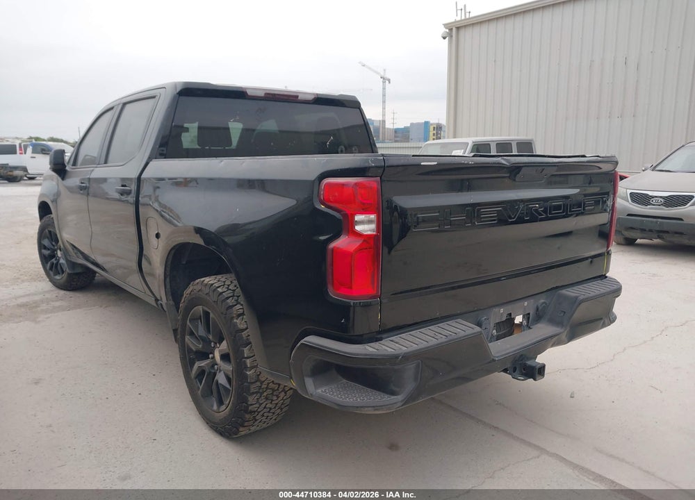 2021 CHEVROLET SILVERADO 1500 2WD  SHORT BED CUSTOM VIN: 3GCPWBEK4MG352020