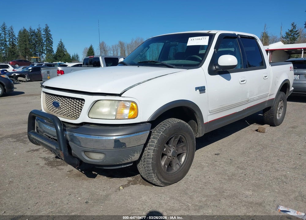 2002 FORD F-150 LARIAT/XLT VIN: 1FTRW08L72KC45695