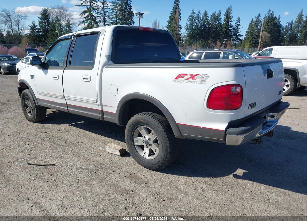 2002 FORD F-150 LARIAT/XLT VIN: 1FTRW08L72KC45695