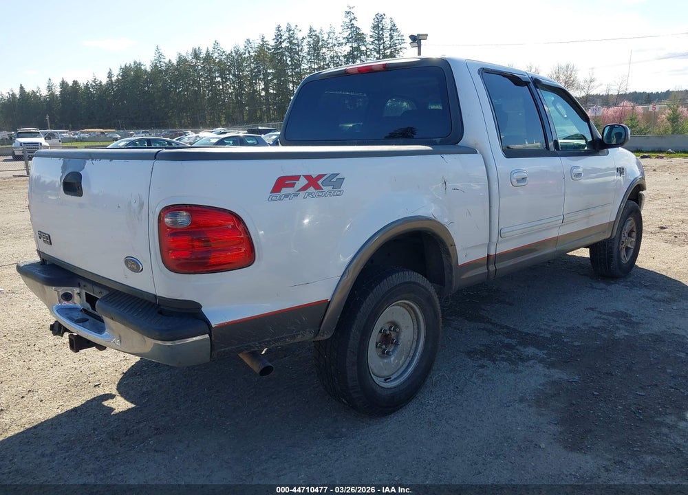 2002 FORD F-150 LARIAT/XLT VIN: 1FTRW08L72KC45695