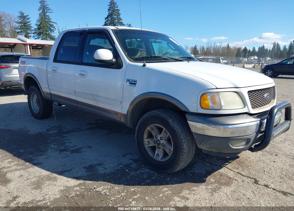 2002 FORD F-150 LARIAT/XLT VIN: 1FTRW08L72KC45695