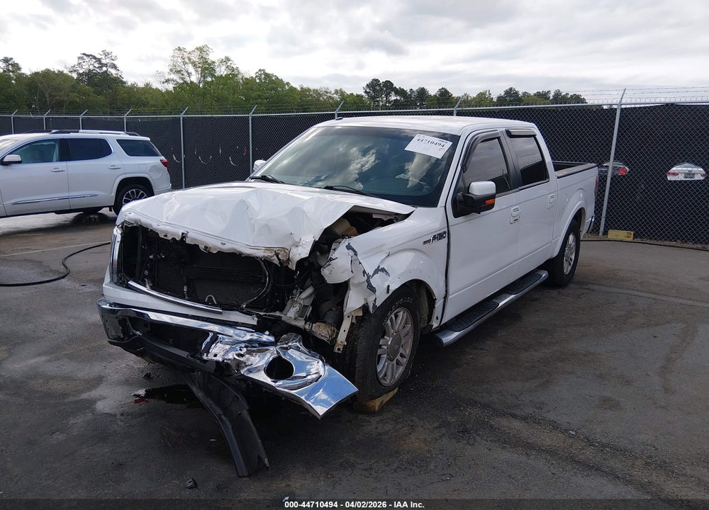 2012 FORD F-150 LARIAT VIN: 1FTFW1CF9CFC38591