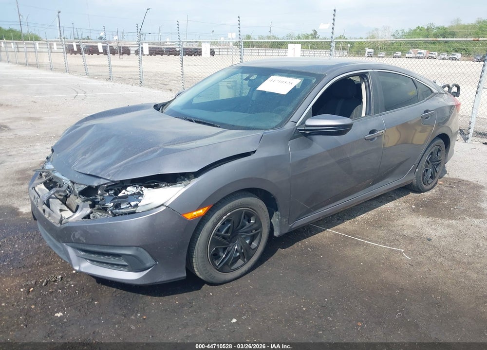 2017 HONDA CIVIC LX VIN: 19XFC2F53HE012985