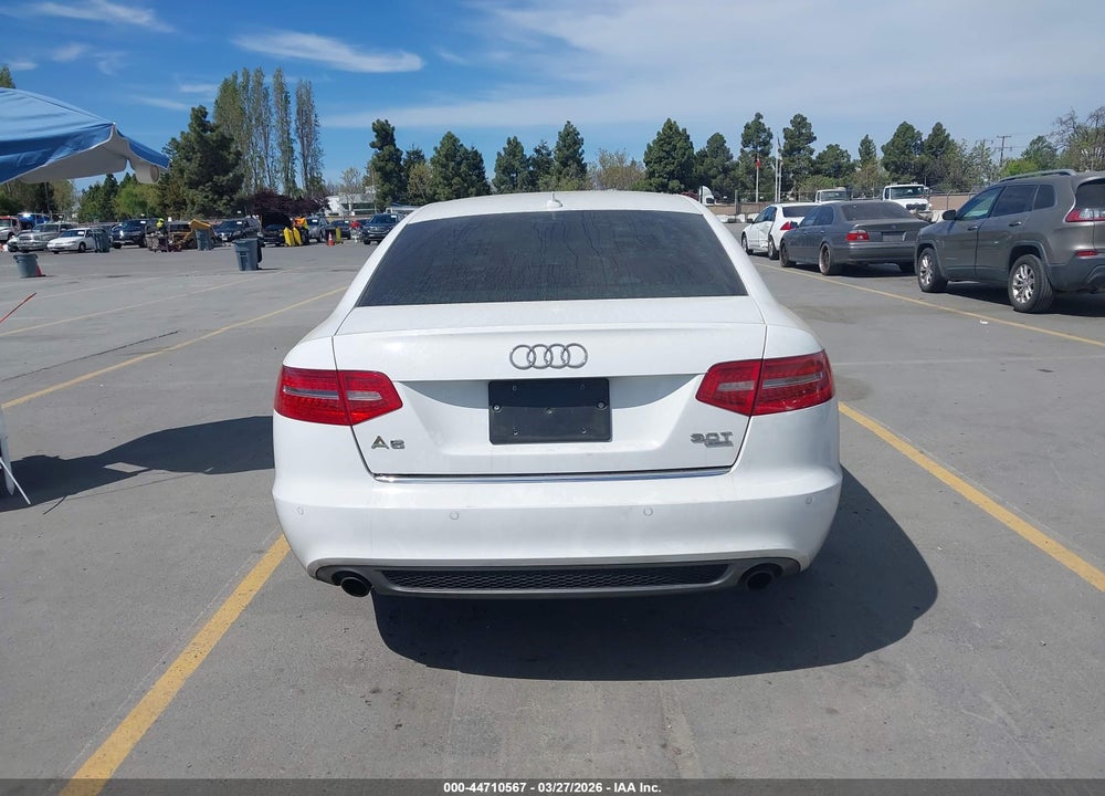 2011 AUDI A6 3.0 PREMIUM VIN: WAUFGAFB9BN064402