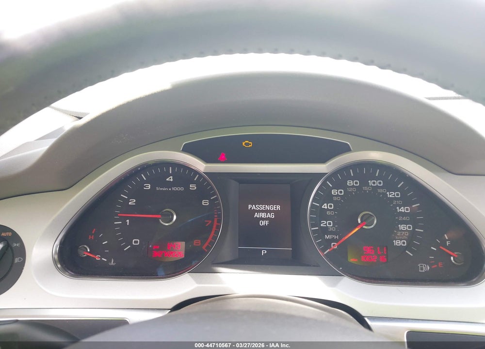 2011 AUDI A6 3.0 PREMIUM VIN: WAUFGAFB9BN064402