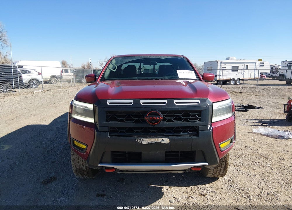 2025 NISSAN FRONTIER LONG BED PRO-4X 4X4 VIN: 1N6ED1FK1SN623039