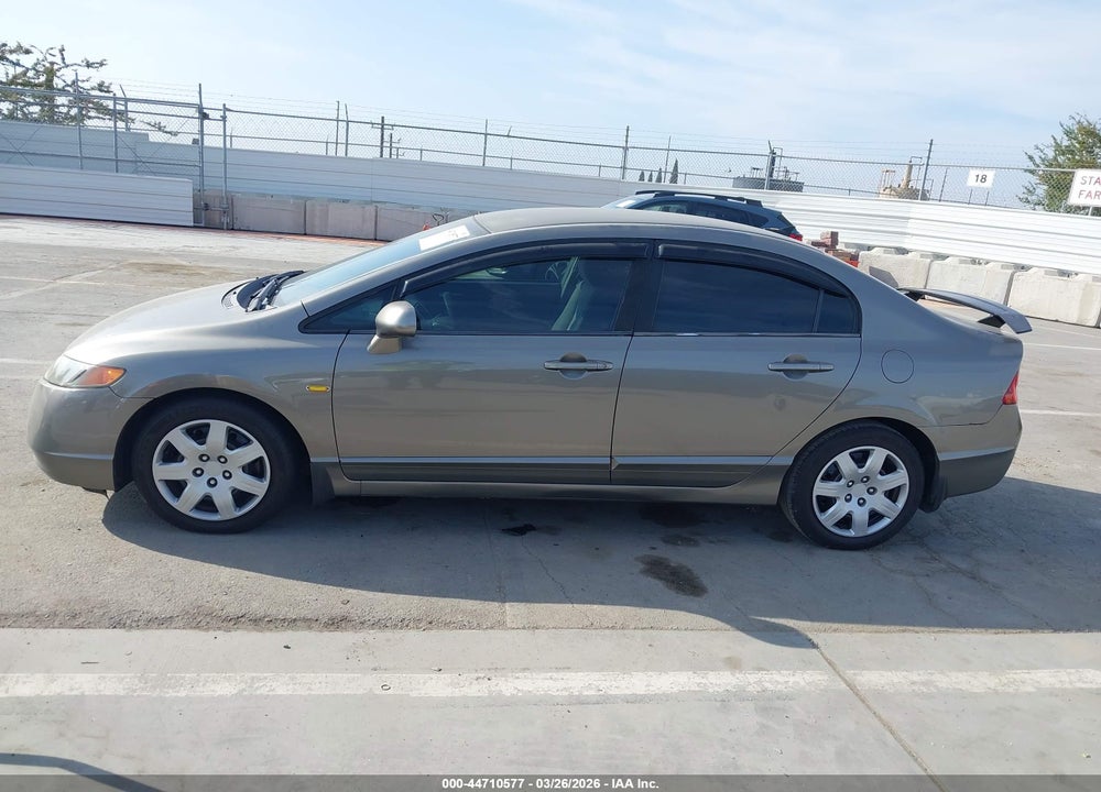2006 HONDA CIVIC LX VIN: 1HGFA165X6L140064
