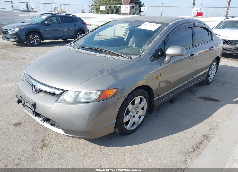 2006 HONDA CIVIC LX VIN: 1HGFA165X6L140064
