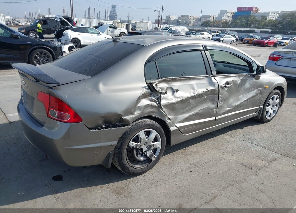 2006 HONDA CIVIC LX VIN: 1HGFA165X6L140064