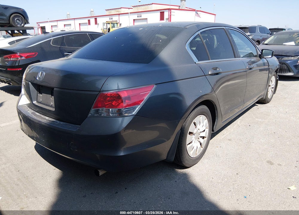 2010 HONDA ACCORD 2.4 LX VIN: 1HGCP2F38AA046582