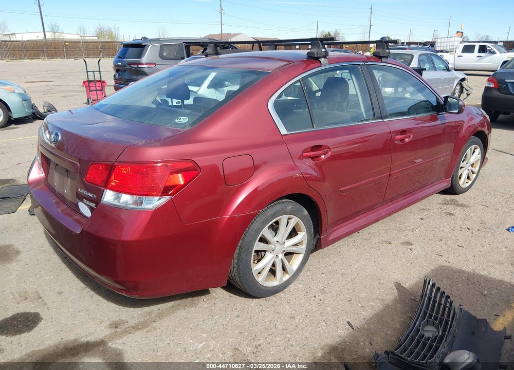 2013 SUBARU LEGACY 2.5I PREMIUM VIN: 4S3BMBG66D3004660