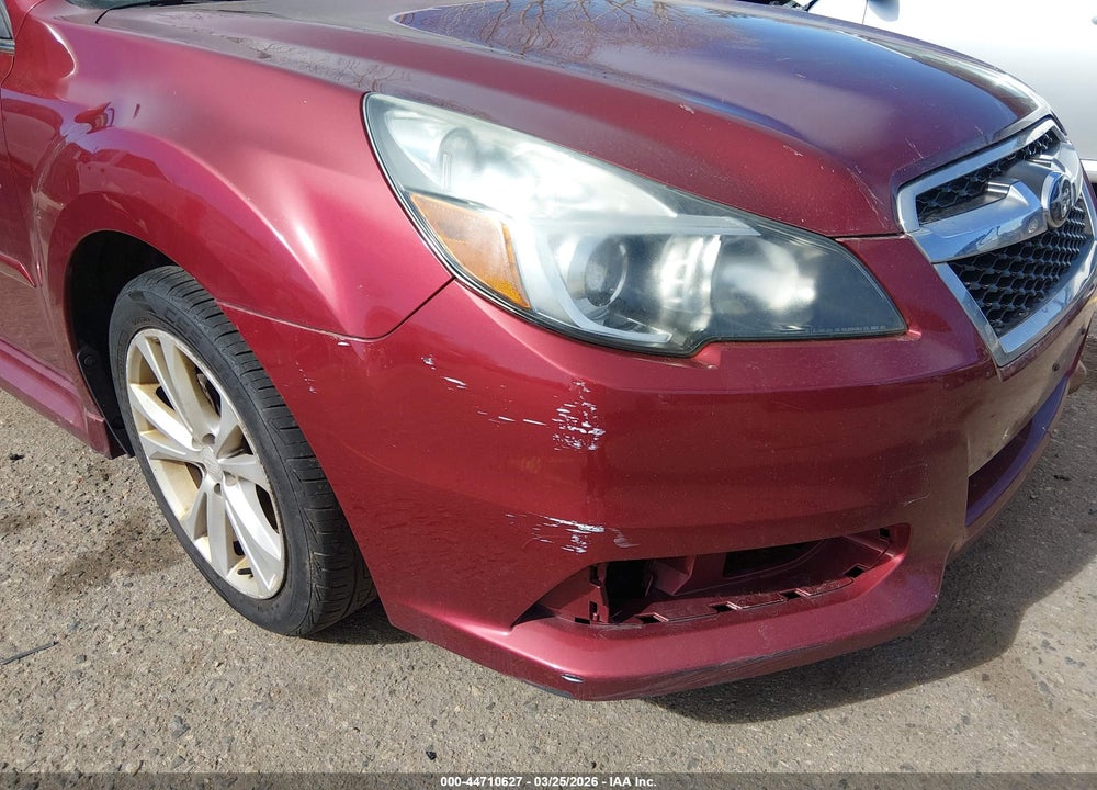 2013 SUBARU LEGACY 2.5I PREMIUM VIN: 4S3BMBG66D3004660