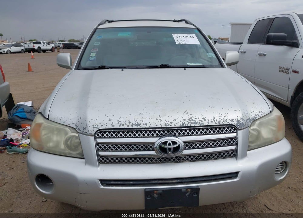 2007 TOYOTA HIGHLANDER HYBRID V6 VIN: JTEGW21A270021390