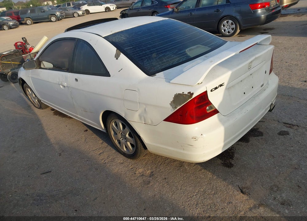 2003 HONDA CIVIC EX VIN: 1HGEM21933L033193