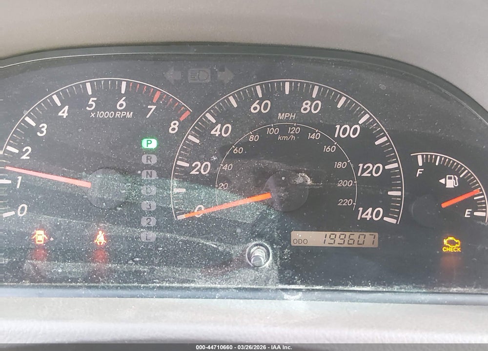 2005 TOYOTA CAMRY XLE V6 VIN: JTDBF32K350165538