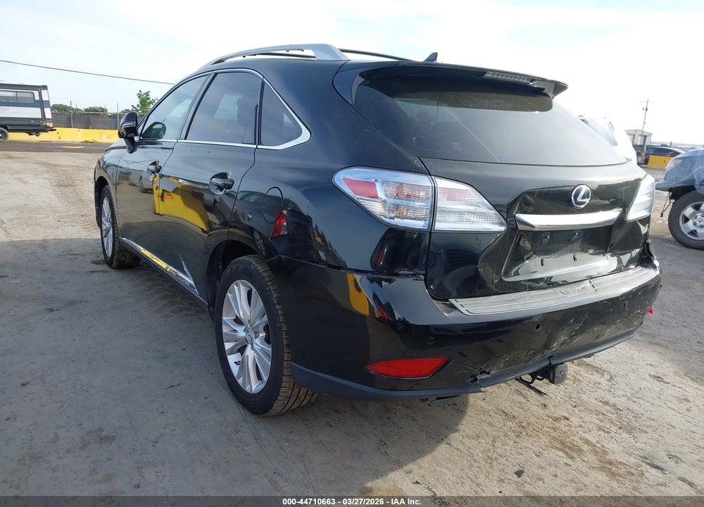 2010 LEXUS RX 450H VIN: JTJBC1BA7A2012368