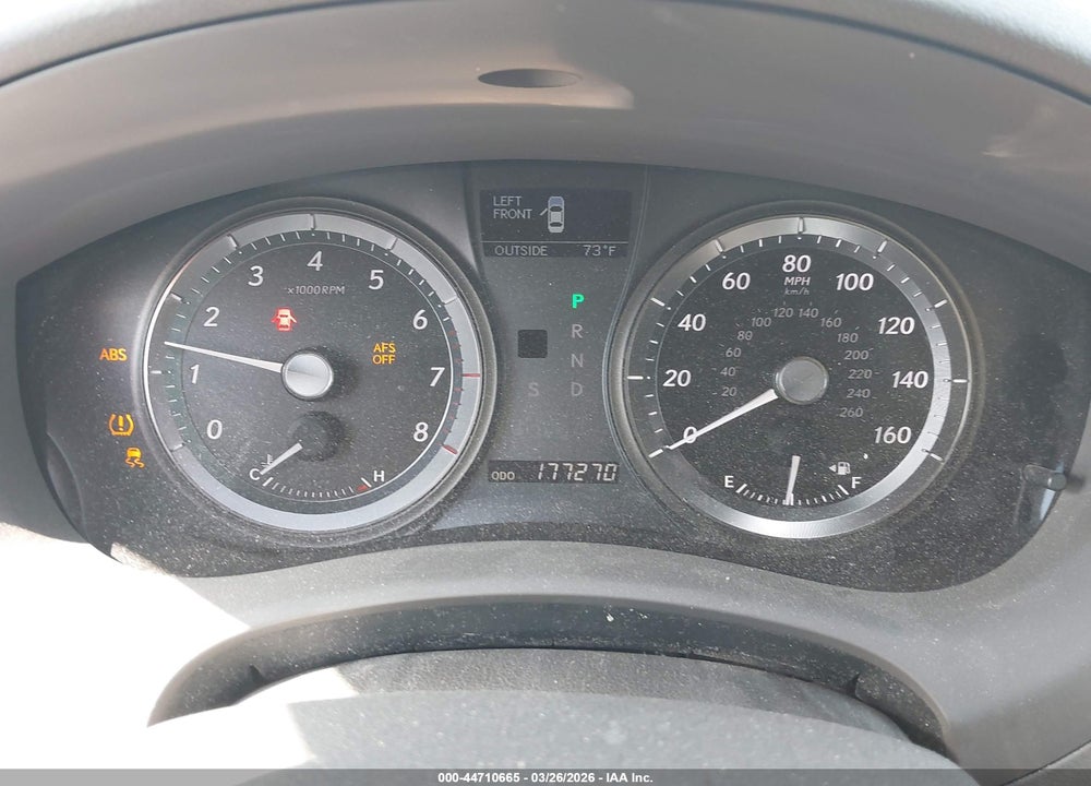 2007 LEXUS ES 350 VIN: JTHBJ46G372041527