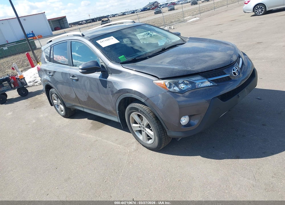 2015 TOYOTA RAV4 XLE VIN: 2T3RFREV9FW381995