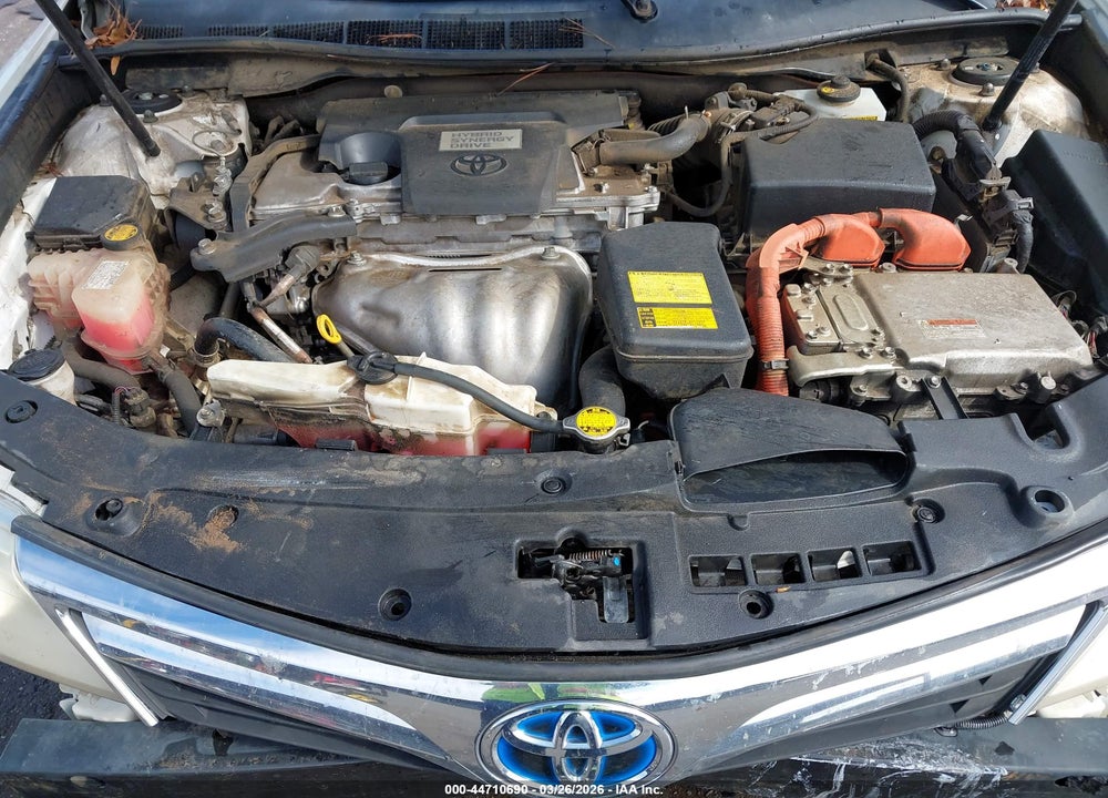 2012 TOYOTA CAMRY HYBRID XLE VIN: 4T1BD1FK5CU045049