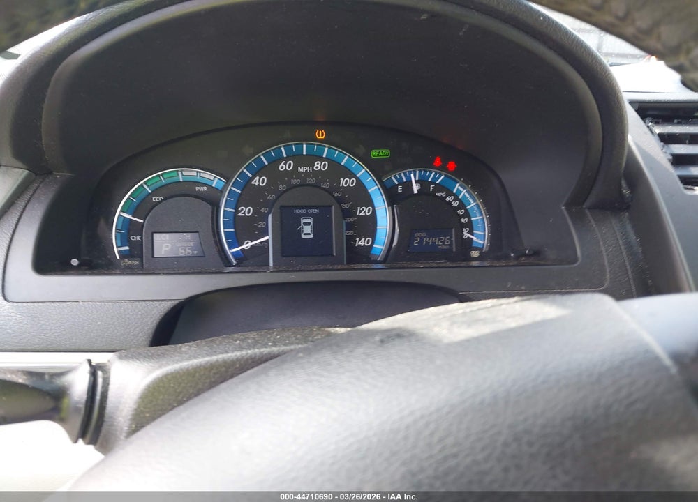 2012 TOYOTA CAMRY HYBRID XLE VIN: 4T1BD1FK5CU045049