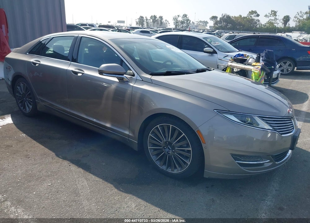 2016 LINCOLN MKZ VIN: 3LN6L2G92GR611154