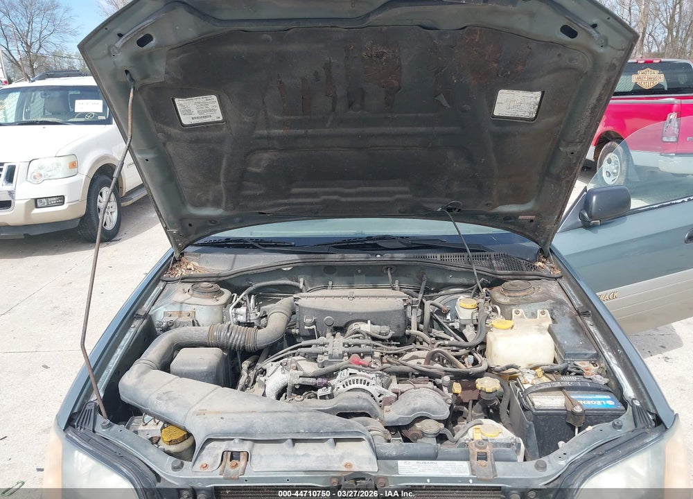 2001 SUBARU OUTBACK VIN: 4S3BH665317615349