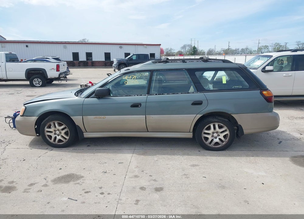 2001 SUBARU OUTBACK VIN: 4S3BH665317615349