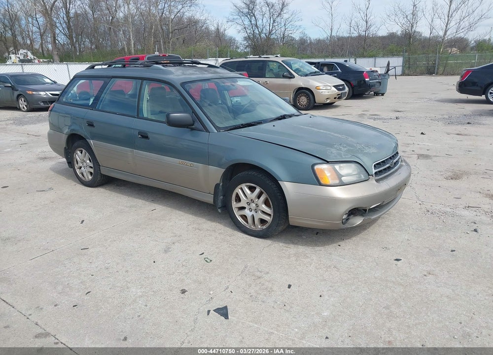 2001 SUBARU OUTBACK VIN: 4S3BH665317615349