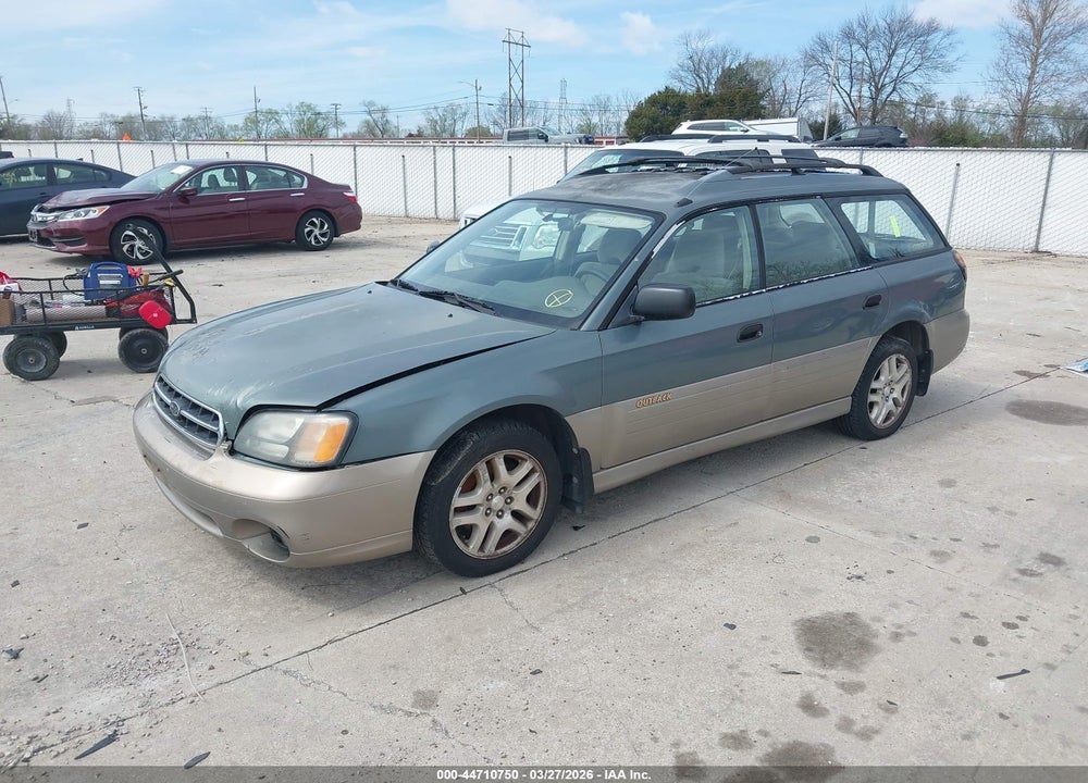 2001 SUBARU OUTBACK VIN: 4S3BH665317615349