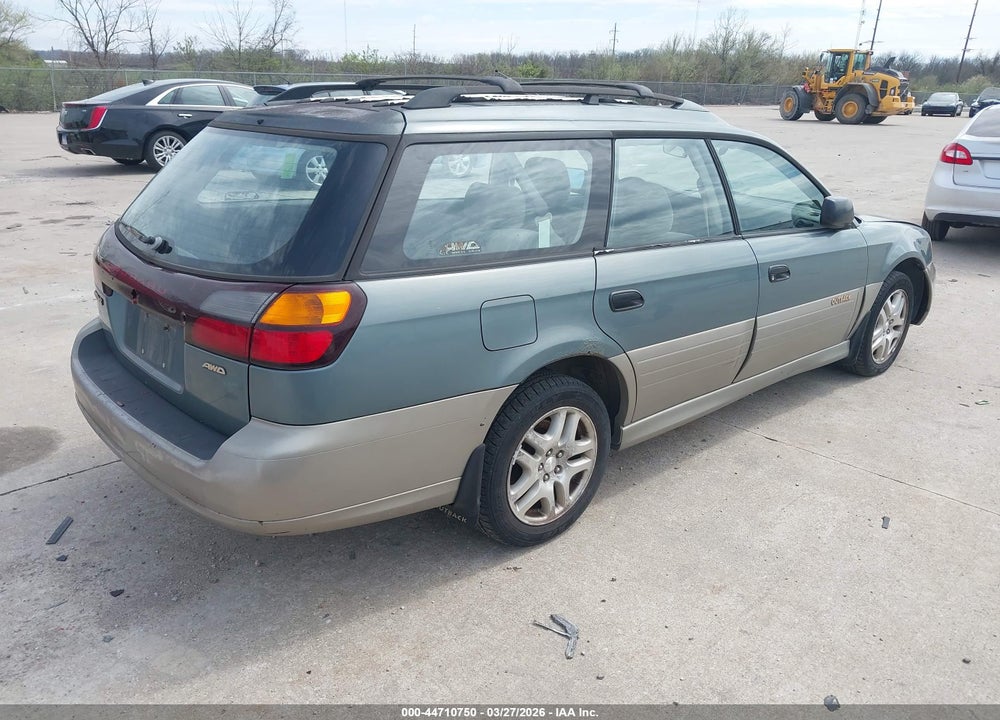 2001 SUBARU OUTBACK VIN: 4S3BH665317615349