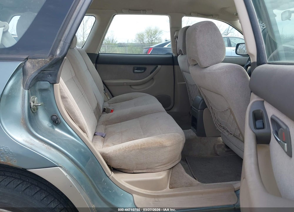 2001 SUBARU OUTBACK VIN: 4S3BH665317615349