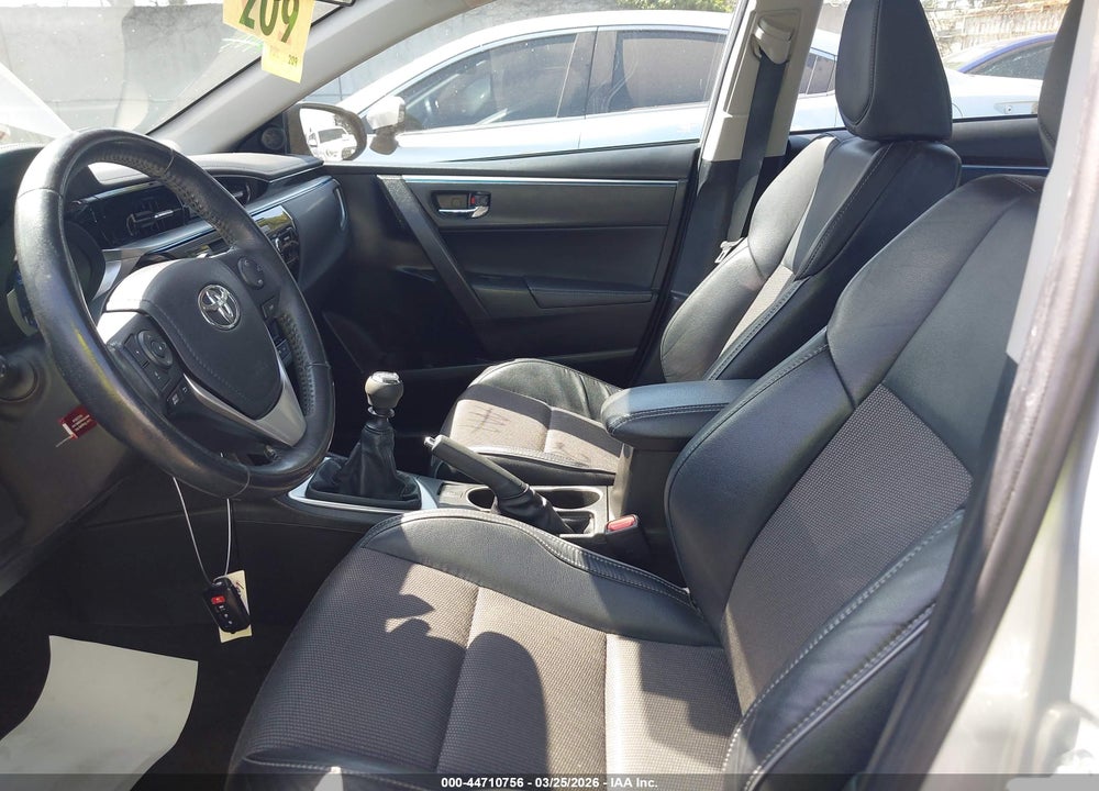2016 TOYOTA COROLLA S PLUS VIN: 5YFBURHEXGP554891