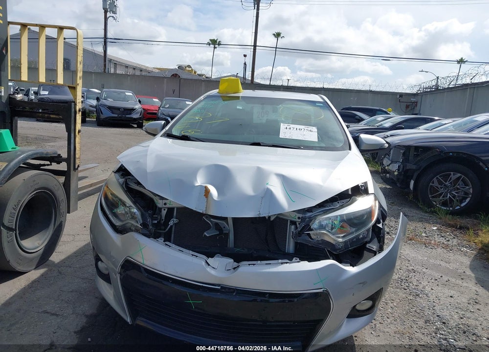 2016 TOYOTA COROLLA S PLUS VIN: 5YFBURHEXGP554891