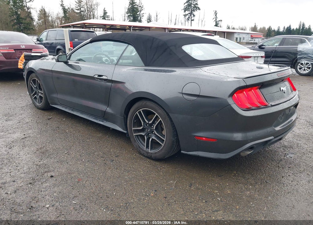 2019 FORD MUSTANG ECOBOOST PREMIUM VIN: 1FATP8UH7K5159147