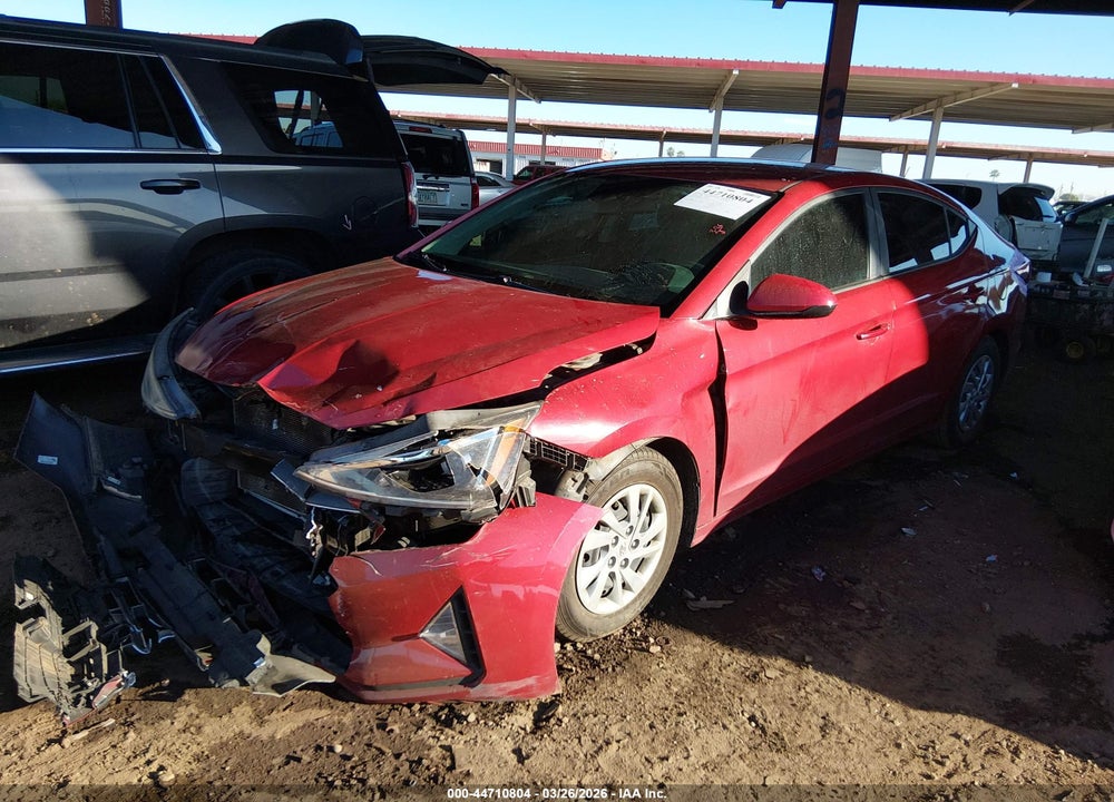 2020 HYUNDAI ELANTRA SE VIN: KMHD74LF1LU988984