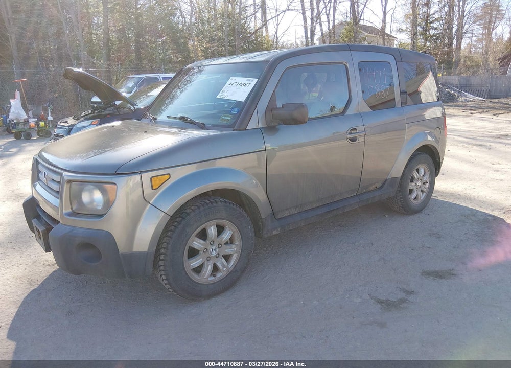 2008 HONDA ELEMENT EX VIN: 5J6YH27708L011207
