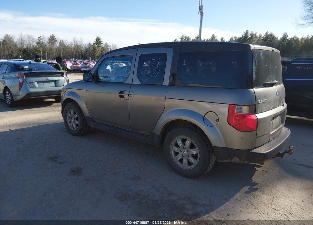 2008 HONDA ELEMENT EX VIN: 5J6YH27708L011207